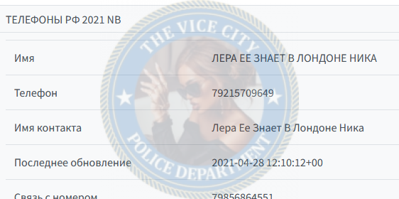 Стародубцева Наталья - эскортница 1996 г.р.