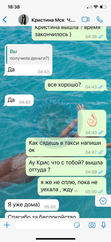 Киселева Кристина - эскорт от 30к