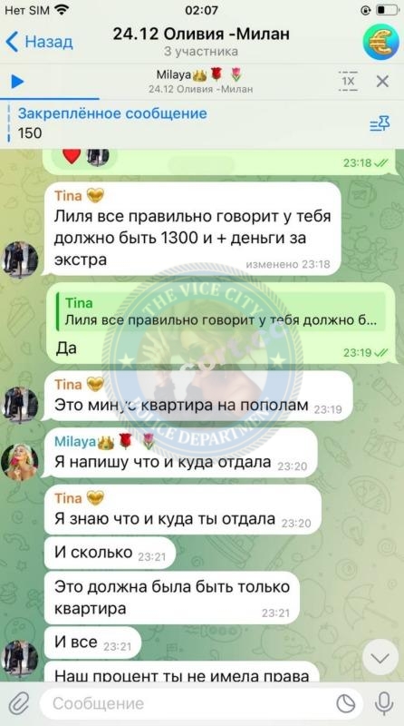 Митителу Оливия 1986 - ЧС эскорта