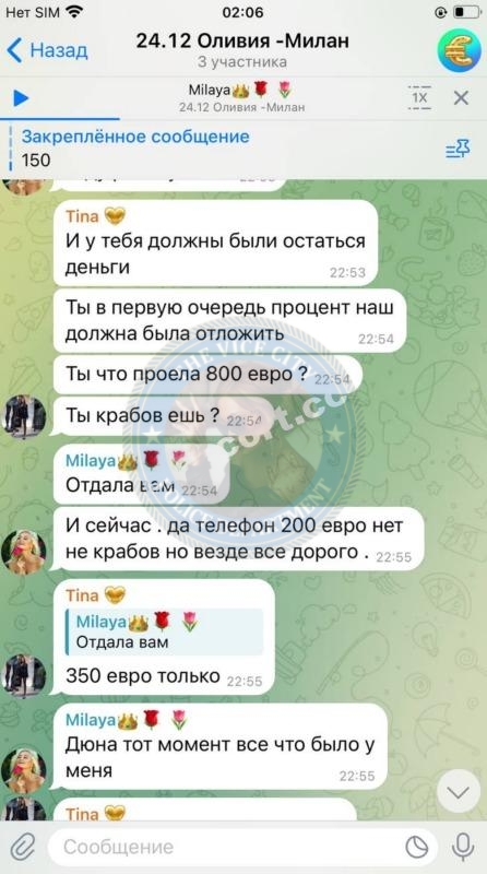 Митителу Оливия 1986 - ЧС эскорта