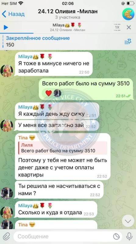 Митителу Оливия 1986 - ЧС эскорта
